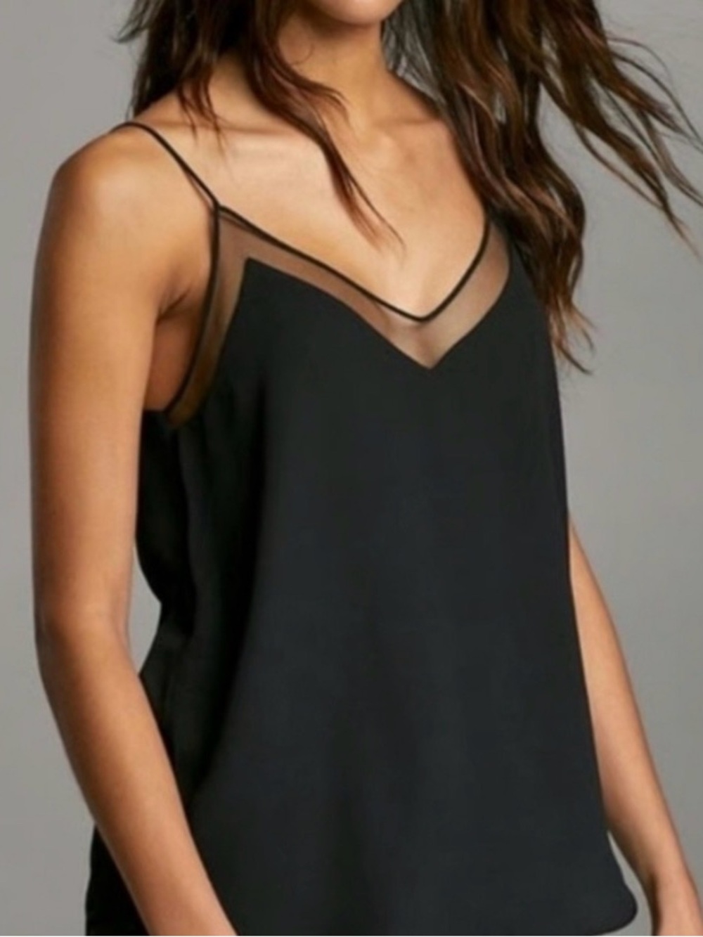 Aritzia Galen Camisole - Black - Like New - Picture 2 of 6